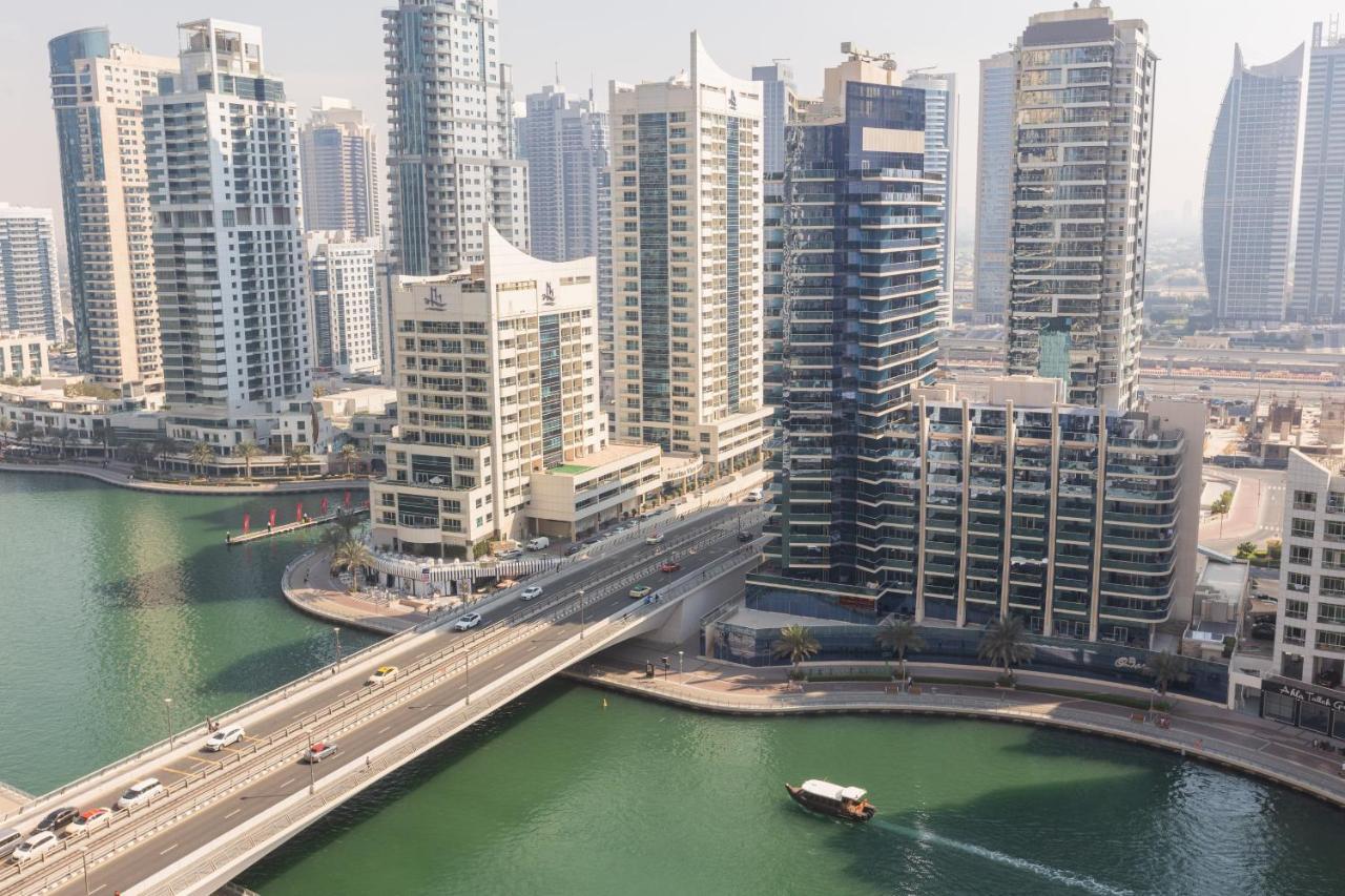 דובאי Enticing Space With Marina View Near The Beach! מראה חיצוני תמונה
