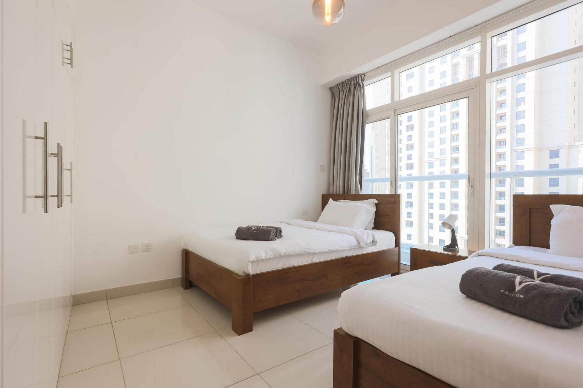 דובאי Enticing Space With Marina View Near The Beach! מראה חיצוני תמונה